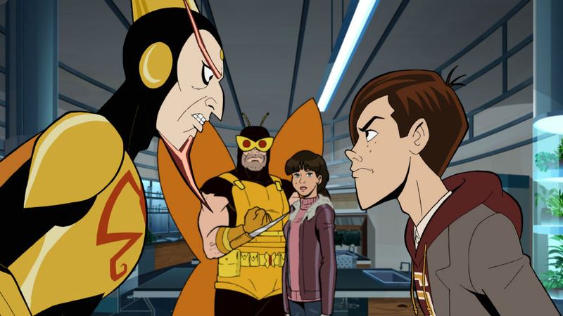 Of course the Monarch finds a way to disrupt Dean Venture’s college education.